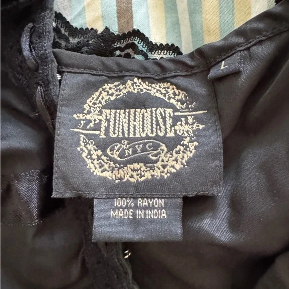 Vintage Goth 90s Corset Top - Picture 2 of 3